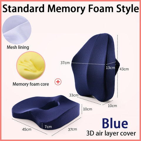 Seat Cushion Orthopedic Pillow Coccyx Office Chair