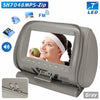 Car Headrest MP4 Monitor / Multi media Player / Seat back MP4 / USB SD MP3 MP5 FM Built-in Speakers Universal 7 inch