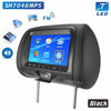 Car Headrest MP4 Monitor / Multi media Player / Seat back MP4 / USB SD MP3 MP5 FM Built-in Speakers Universal 7 inch